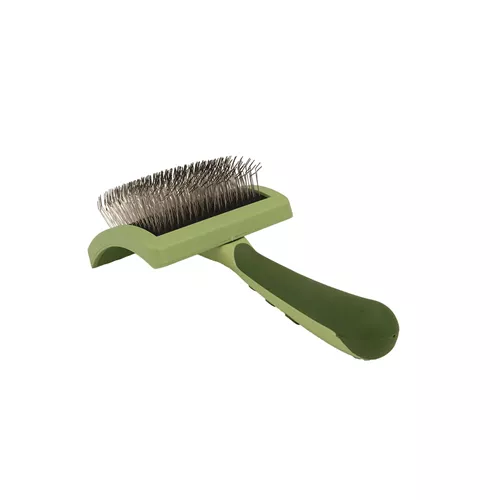 Safari® by Coastal® Curved Firm Slicker Brush with Coated Tips for Long Hair Product image