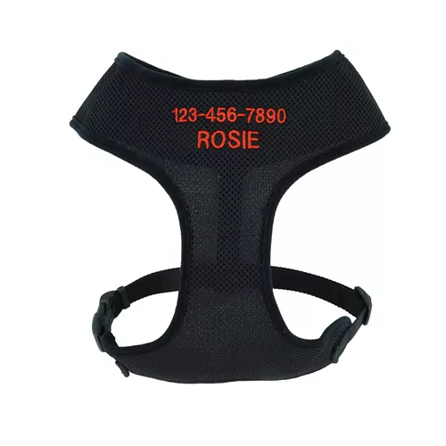 Comfort Soft® Adjustable Mesh Dog Harness - Personalized Product image