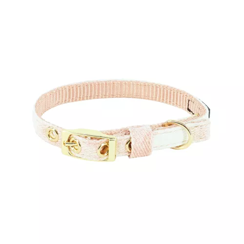 Li'l Pals® by Coastal® Posh Marbled Canvas Overlay Collar Product image