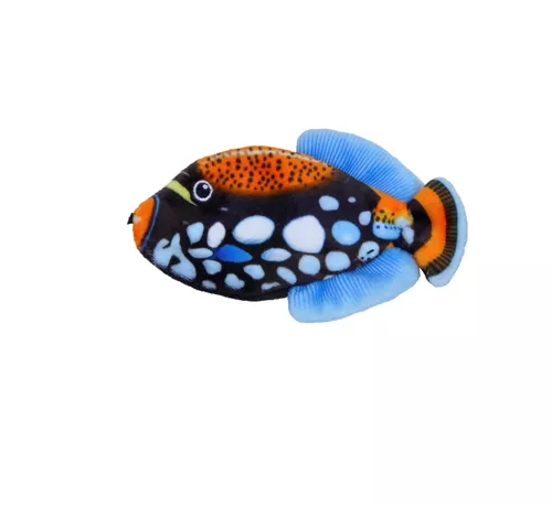 Turbo® Life-like Black Fish Cat Toy Product image