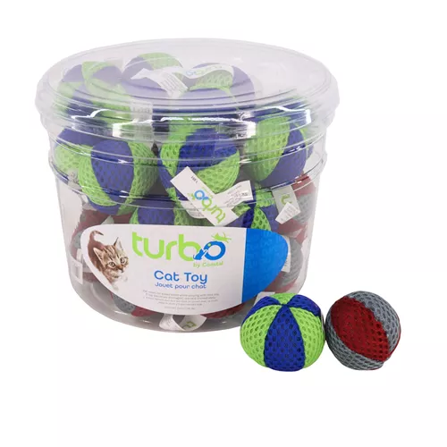 Turbo® Beach Balls Bulk Cat Toy Bin Product image