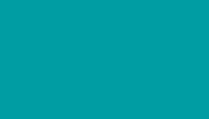 A swatch displaying a solid block of bright aqua‑teal color. The surface is smooth and even, with no visible pattern or weave. The tone is vibrant and saturated, sitting between turquoise and medium teal. The matte finish keeps the color uniform across the entire swatch, giving it a clean and modern appearance.