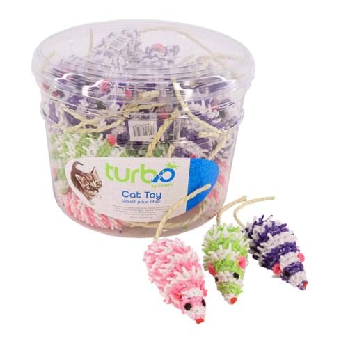 Turbo® Mop Mice Bulk Cat Toy Bin Product image